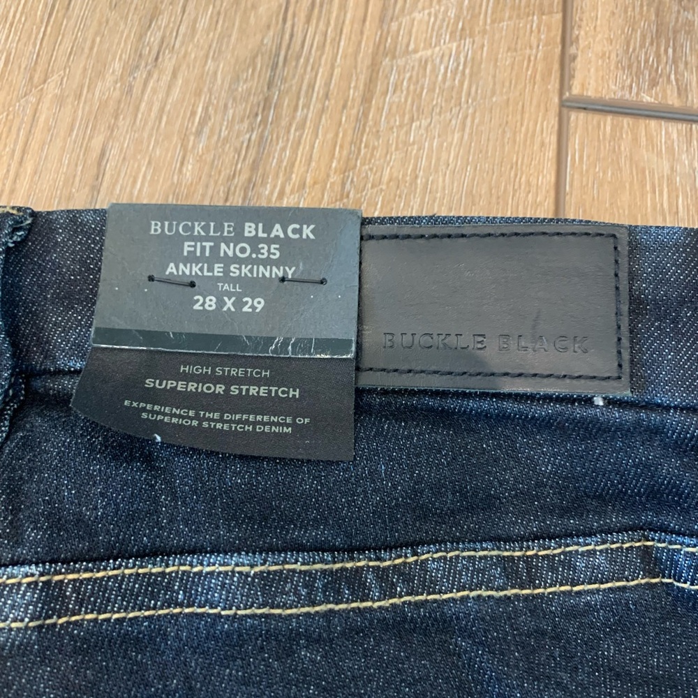 NWT Buckle Black Fit No 35 Ankle Skinny Tall - Picture 10 of 10